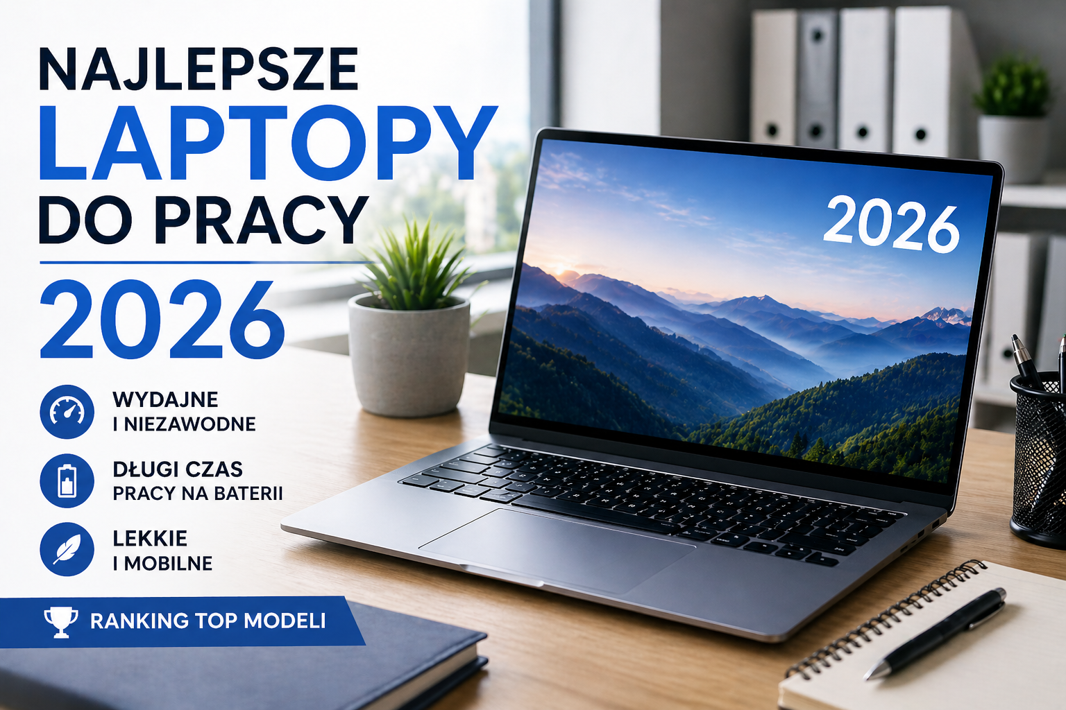Najlepsze laptopy do pracy 2026